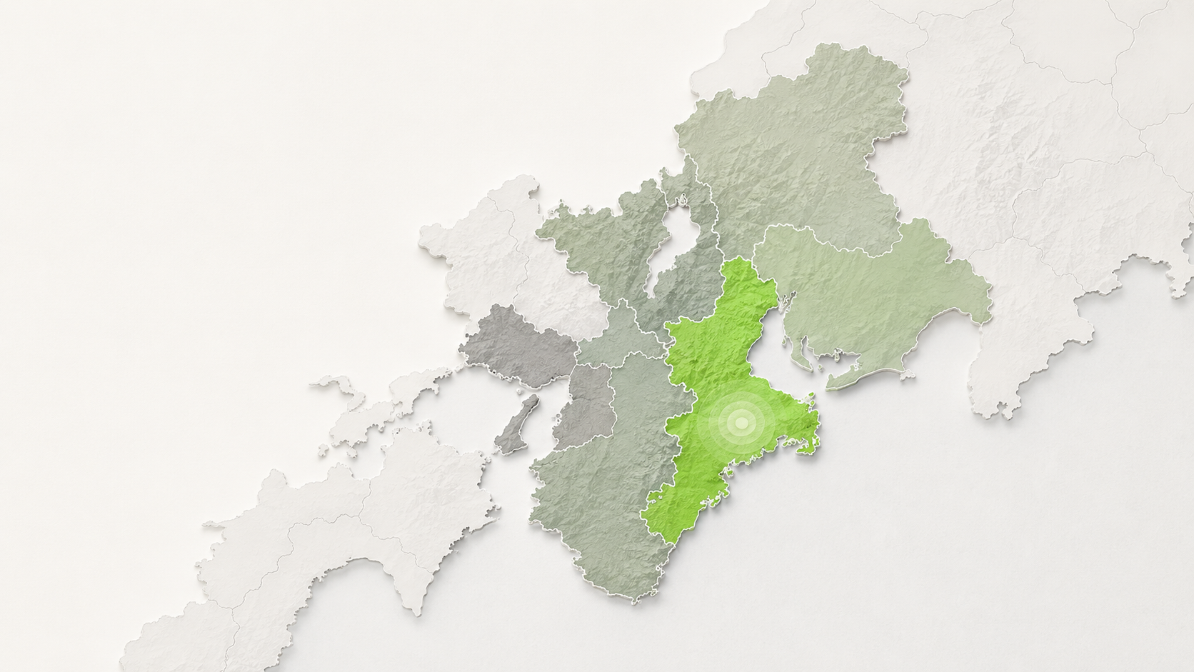 合同会社つむぎの対応エリアイメージ